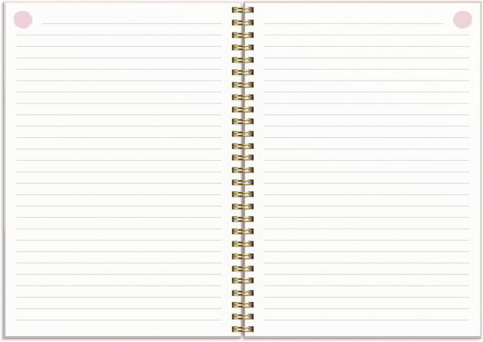 Life Planner Pink Horisontell 2022-2023