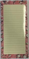 Magnetisk shoppinglista Rosa