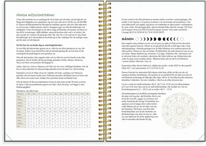 Kalender 2027 Astrologikalendern