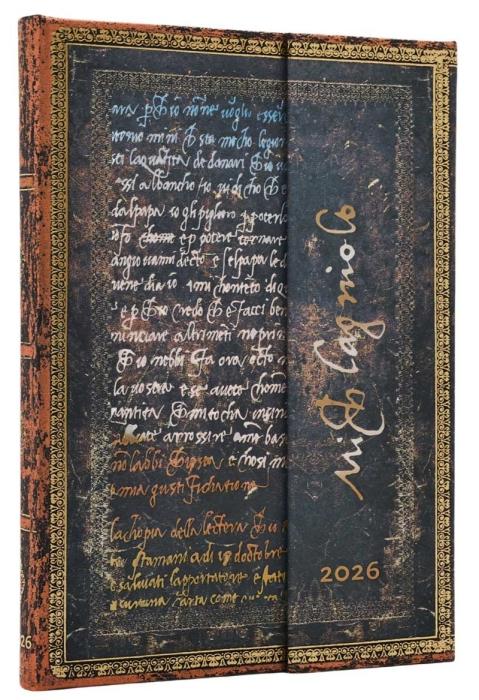 Kalender Paperblanks Michelangelo Horizontal Midi 2026