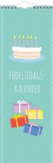 Burde Publishing AB Födelsedagskalender Happy - Kalenderkungen.se