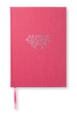 Klassisk g&auml;stbok 170x240 mm - 96 sidor - Hallonsorbet