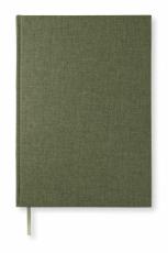 Linjerad Notebook A4 192 sidor Khaki Green