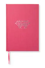 Klassisk g&auml;stbok 170x240 mm - 96 sidor - Hallonsorbet