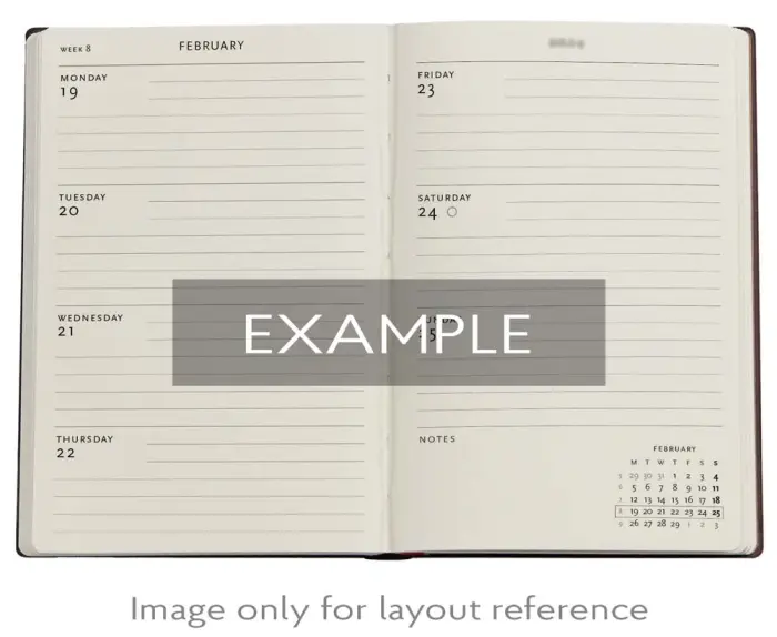 Kalender Paperblanks Letter to Morisot Horizontal Midi 2026