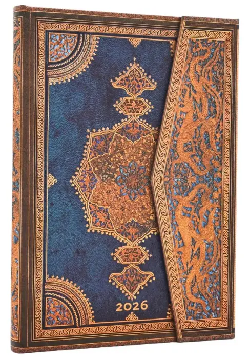 Kalender Paperblanks Safavid Indigo Horizontal Midi 2026