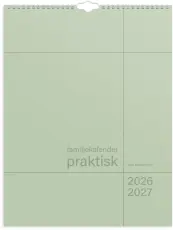 V&auml;ggkalender Familjens Praktiska 2026-2027