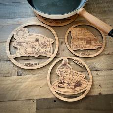 Grytunderlägg - Moomin by Varberg Laser