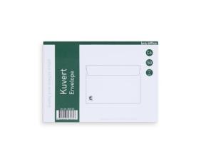 Kuvert C6 Peel & Seal 50 st vita