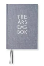 3-&aring;rsdagbok A5 Textile Denim