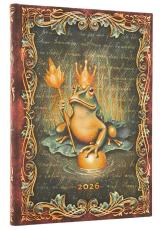 Kalender Paperblanks Frog Prince Horizontal Midi 2026