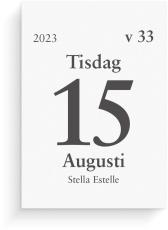 Dagblock studieåret 2023-2024