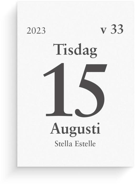 Dagblock studieåret 2023-2024
