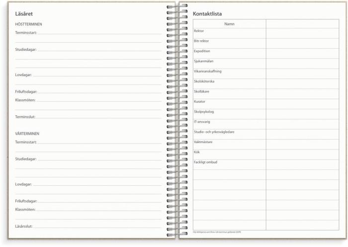 Lärarkalender horisontell 2023-2023