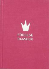 Födelsedagsbok inbunden rosa