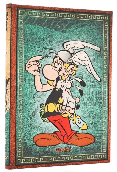 Kalender Paperblanks Asterix the Gaul Horizontal Midi 2026