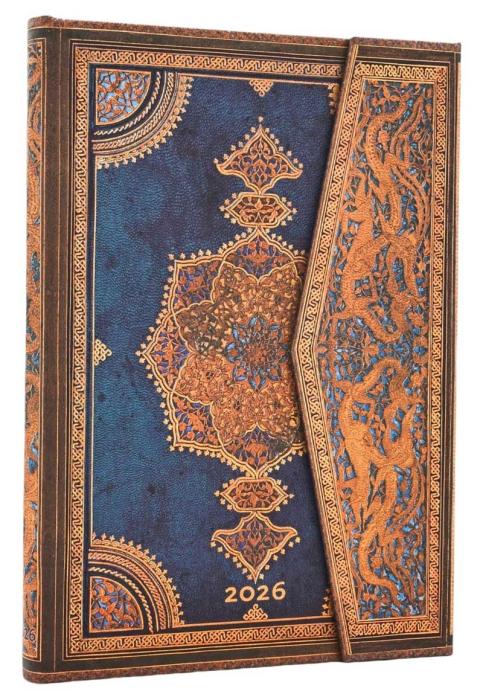 Kalender Paperblanks Safavid Indigo Horizontal Midi 2026