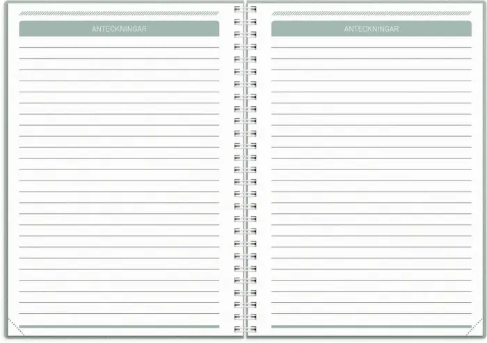 Kalender 2027 Få det gjort grön 