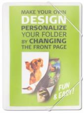 Burde Publishing AB Snoddmapp Your Design A4 - Kalenderkungen.se