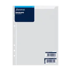 Filofax A5 Plastficka Med Topp&ouml;ppning 