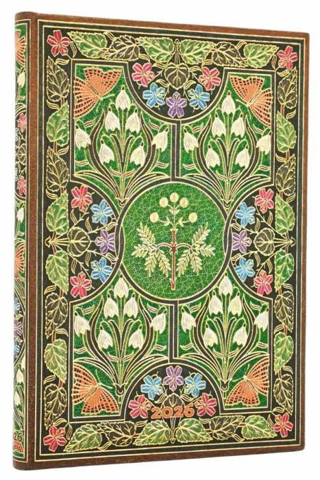 Kalender Paperblanks Poetry in Bloom Verso Midi 2026