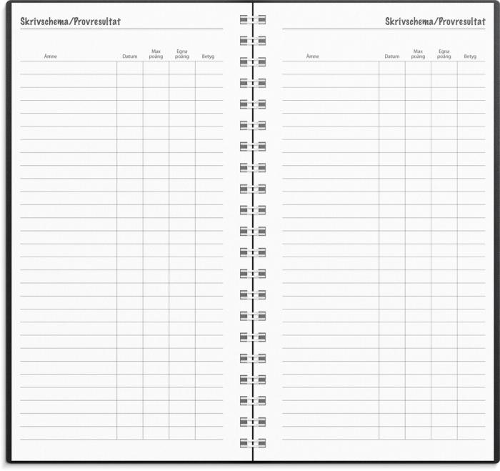 Stora studieåret Basic Svart 2026-2027