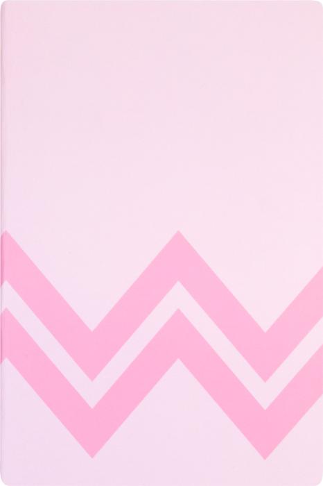 Linjerat anteckningshäfte rosa
