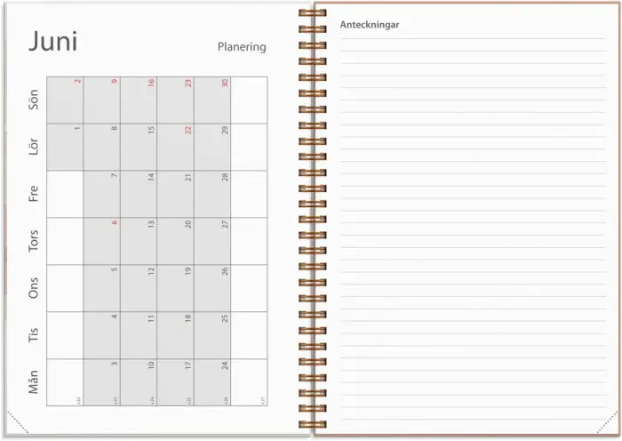 Kalender Study A5 Story beige 2023-2024