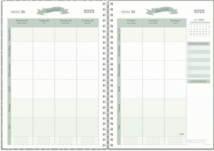 Life Planner Wellness A5 2022-2023