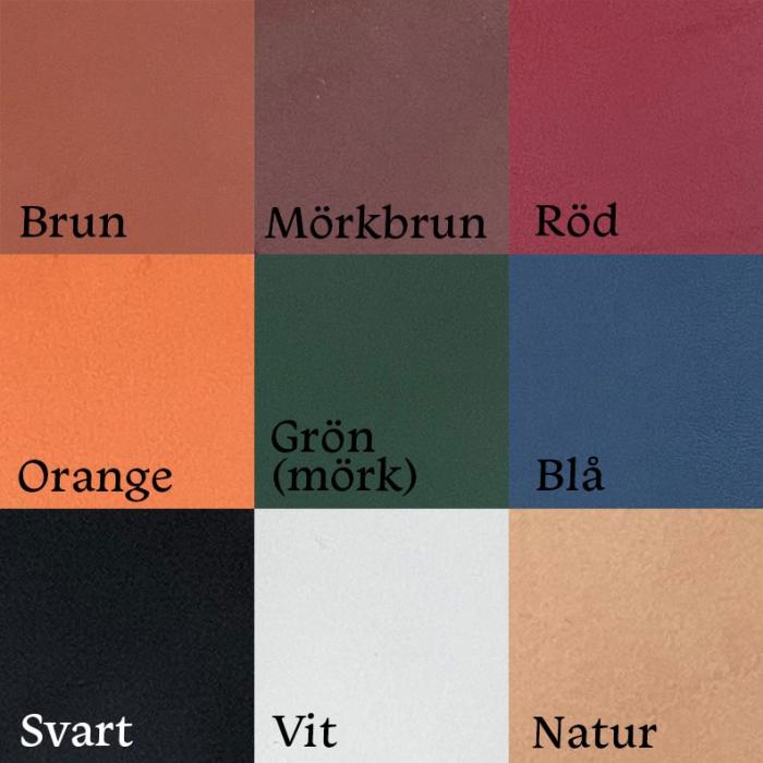 ID-bricka Läder - Valfri ras 