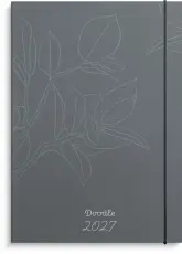 Kalender 2027 Doodle inbunden