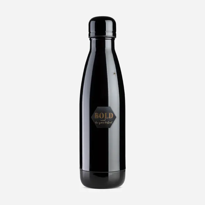 Vattenflaska Aqua Black
