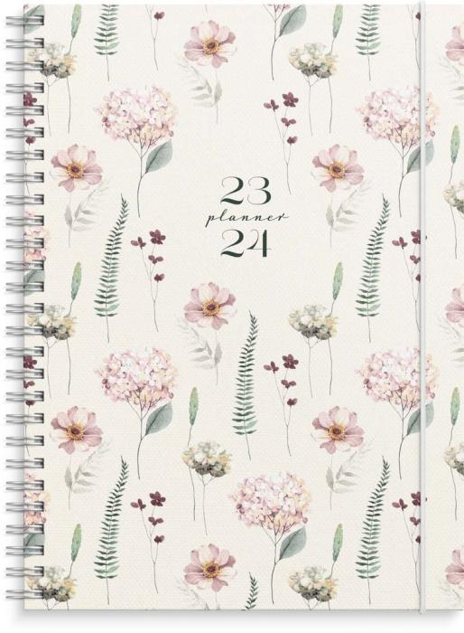 Kalender Study A5 Story Blomma 2023-2024