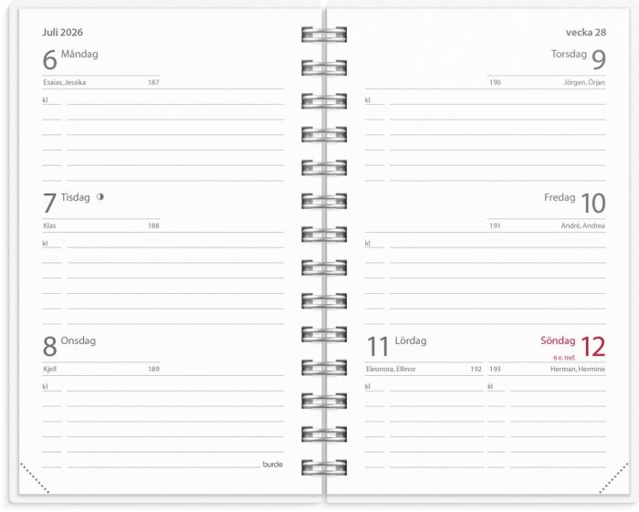 Kalender Pets 4i1 Compact 2026-2027