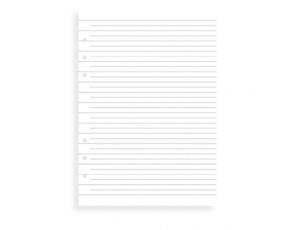 Refill A5 Clipbook linjerade blad