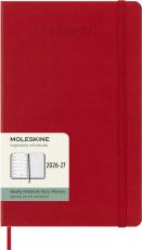 Moleskine Veckokalender L H&aring;rd 26/27 Red
