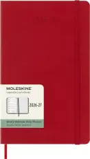 Moleskine Veckokalender L H&aring;rd 26/27 Red