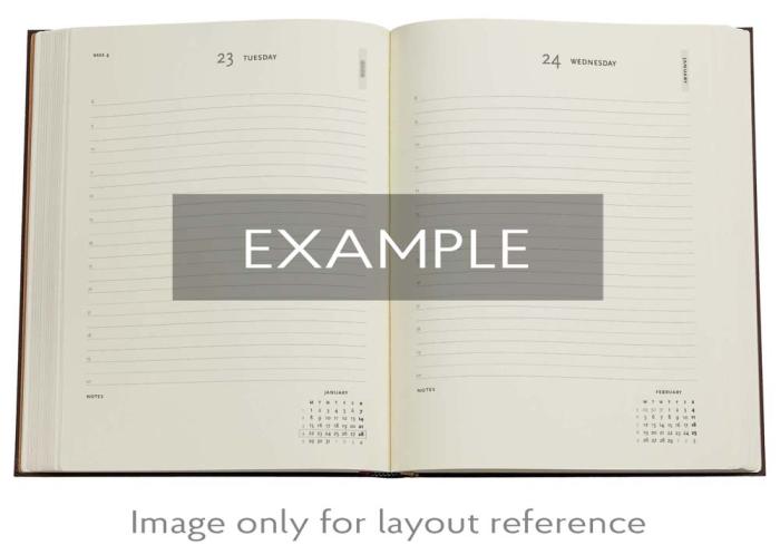 Kalender Paperblanks Orchard Ultra Day 2026 