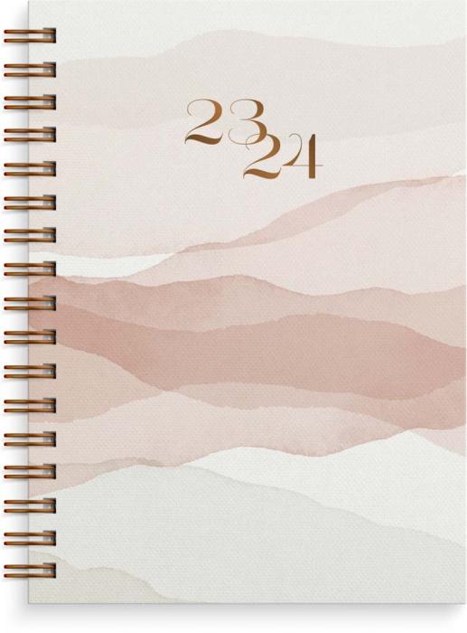 Kalender Senator A6 Story beige 2023-2024