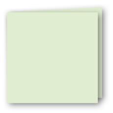 Kvadratiska Kort dubbla 5-pack 220g Lime