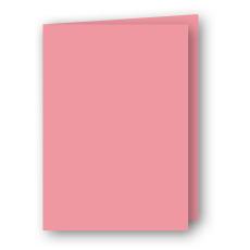 A7 Kort dubbla stående 5-pack 220g Rosa
