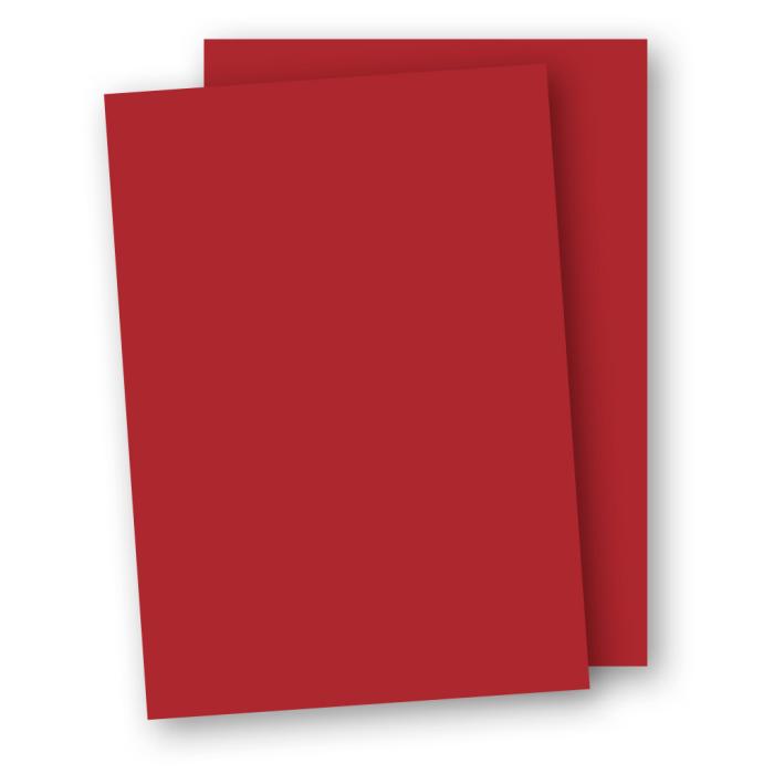 Kartong A4 50-pack 220g Röd 