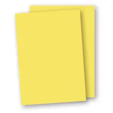 Kartong A4 5-pack 220g Gul