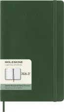 Moleskine Veckokalender L Soft 26/27 Myrtle Green