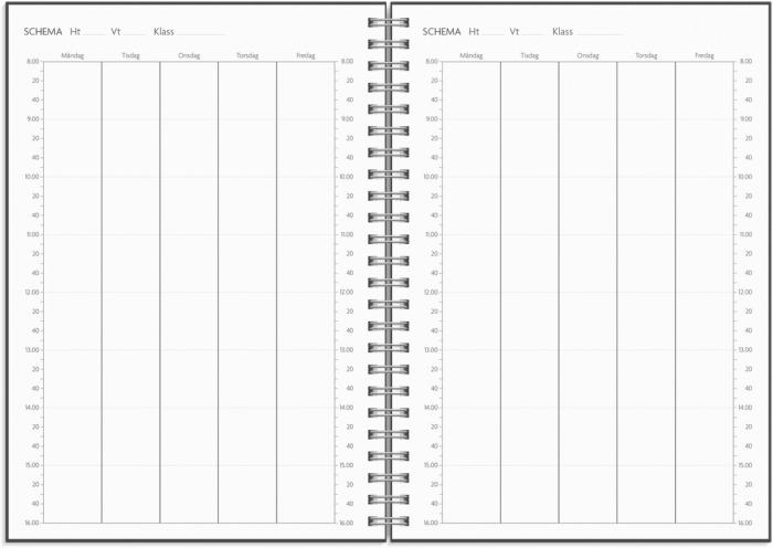 Kalender Study A5 Stone 2026-2027