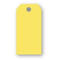 Adresskort 10-pack 220g Gul 