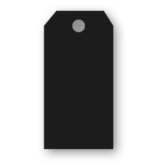Adresskort 10-pack 220g Svart