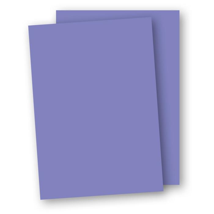 A4 Papper 10-pack 110g Mörklila
