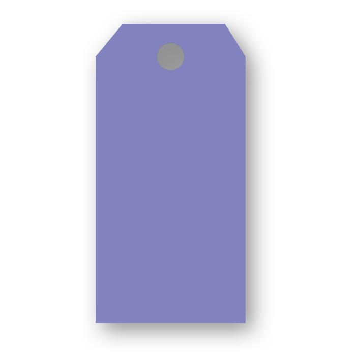 Adresskort 10-pack 220g Mörklila