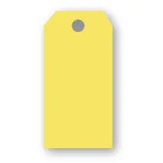 Adresskort 10-pack 220g Gul